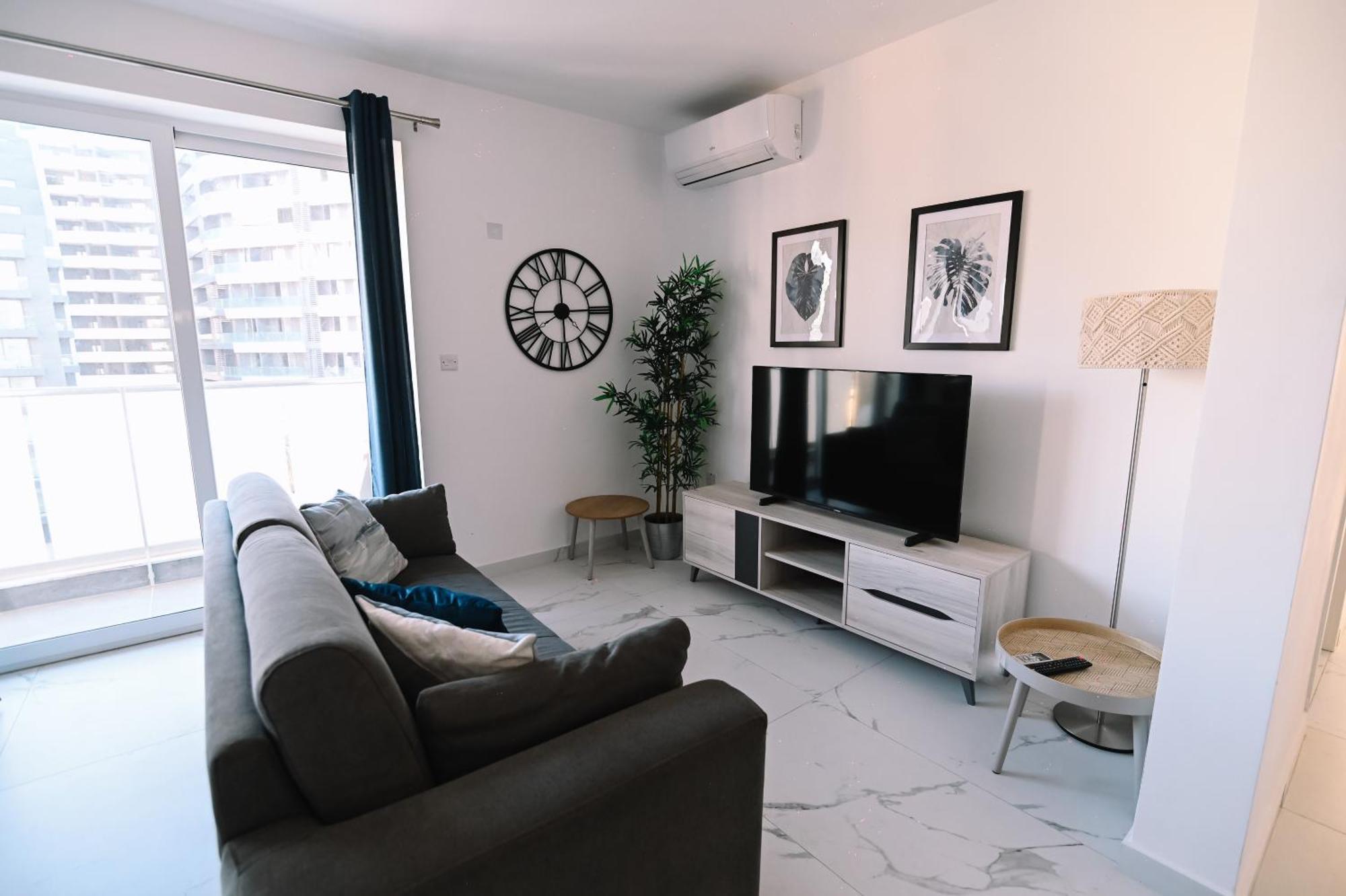 Bright 2 Bedroom Flat In Sliema! Exterior foto